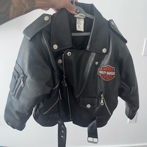 Harley-Davidson Kids Black Biker Jacket